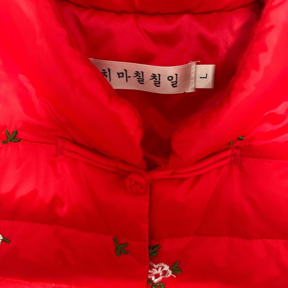 Women's Red Jacket - Picture 4 of 4